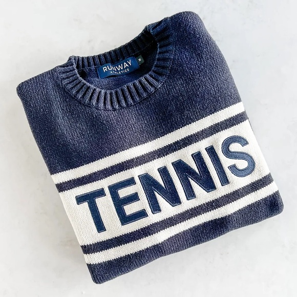 Runway Athletics Sweaters - Runway Athletics Tennis Sweater
